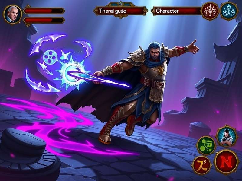 Warlock Dominion character selection screen